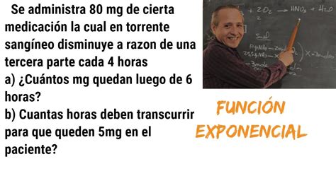 Función Exponencial Problema Resuelto YouTube