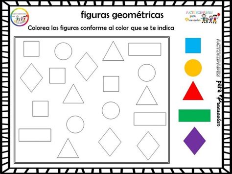 Fichas Para Trabajar Las Figuras Geométricas Ejercicios De Figuras