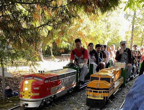 Burnaby Central Railway: A 3 km miniature train ride in Metro Vancouver ...