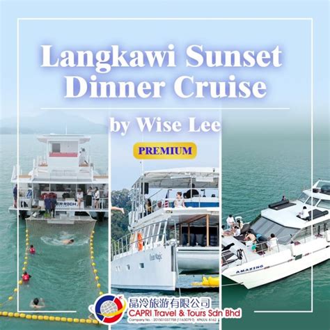 Buy Off Rm Sunset Dinner Cruise Langkawi Wise Lee Premium