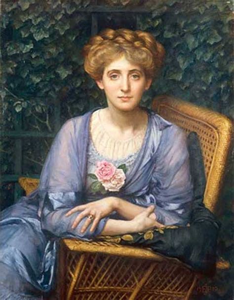 Portrait Of Lady Markham Painting Sir Edward John Poynter Oil Paintings