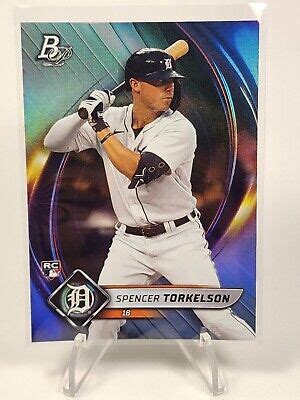 Bowman Platinum Ice Spencer Torkelson Rc Detroit Tigers Ebay