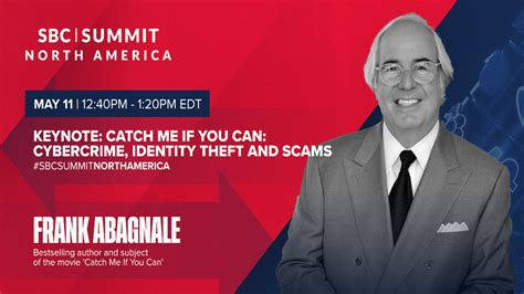 Catch Me If You Can's Abagnale to speak at SBC Summit NA