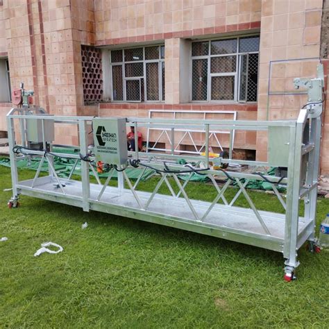 Galvanized Rope Suspended Work Platform Model Name Number Ssi Zlp