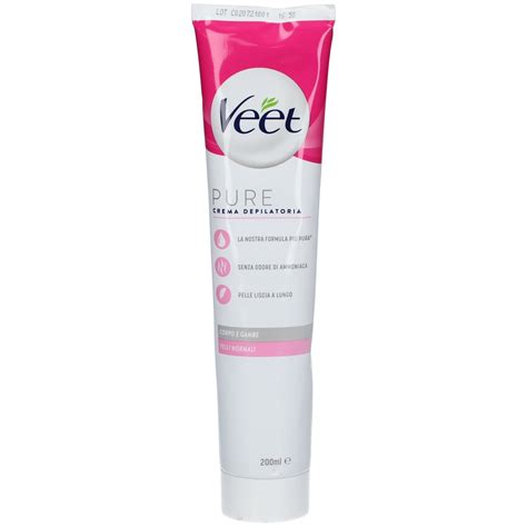 Veet Crema Depilatoria Pelli Normali Silk Fresh Technology Ml