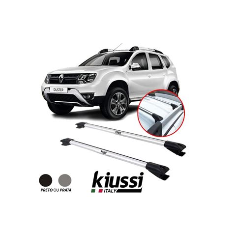 Par Travessa Longarina Rack Teto Renault Duster De At