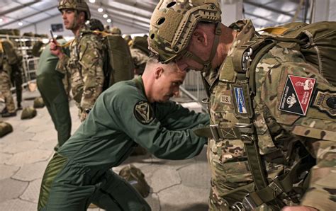 U S Airmen Jump Alongside Nato Partners During Falcon Leap