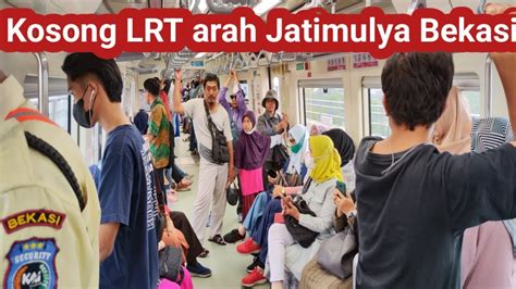 Dari Bogor Ke Bekasi Naik KRL Jabodetabek Dan LRT Jabodebek Cepat Dan