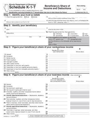 Fillable Online Tax Illinois Fillable Online Irs Irsgov Forms Fax