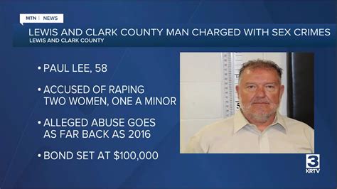 Lewis Clark County Man Is Accused Of Sex Crimes
