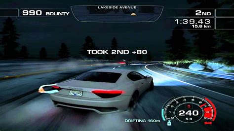 Need For Speed Hot Pursuit Gameplay Maserati GranTurismo S Automatic PC HD YouTube
