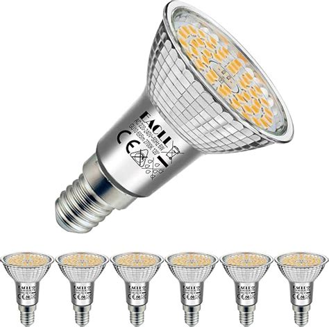 Eacll Ampoules Led E Blanc Chaud Source De Lumi Re W K