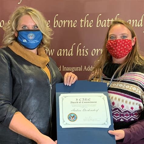 Fargo VA Health Care System - Congratulations to Andrea Dockendorf