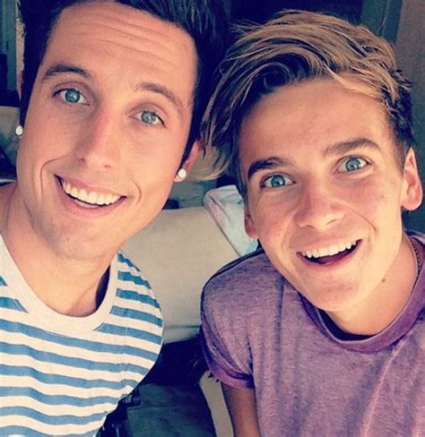 Sawyar Hartman And Joe Sugg Youtube Thatcherjoe British Youtubers