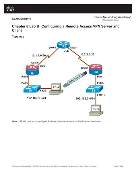 Pdf Ccnasv Chp Lab B Rmt Acc Vpn Student Dokumen Tips