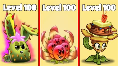 Pvz 2 1031 New Plant Bomberry And Every Plant Level 100 Vs Team 200 Nutcracker Zombie Youtube