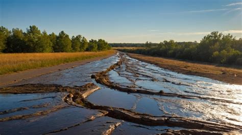 Premium Photo Tranquil River Flowing Through A Forest