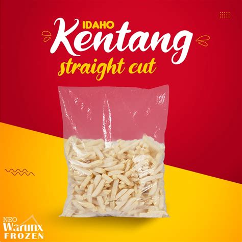 Jual Kentang Goreng Straight Cut Berat Kg Halal Shopee