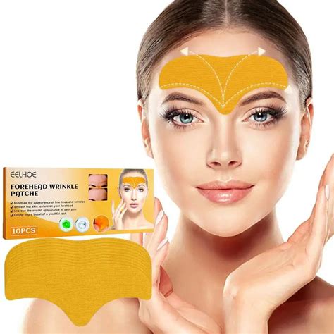 Eelhoe Anti Wrinkle Forehead Line Removal Gel Patch Firming Mask Frown