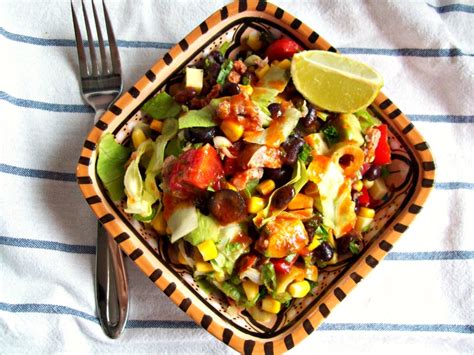 Salade Mexicaine à La Sauce Catalane Un écureuil Dans Ma Cuisine