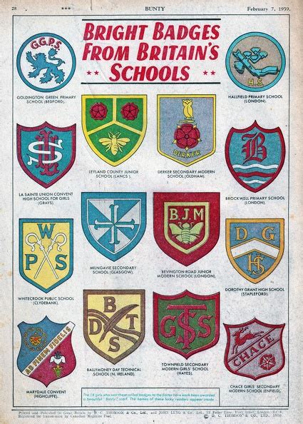 Derker Secondary Modern School Oldham The School Badge Database