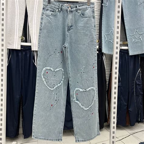 Mavi Jean Heart Vintage Baggy Kot Pantolon KPT135 Kostebek Tr