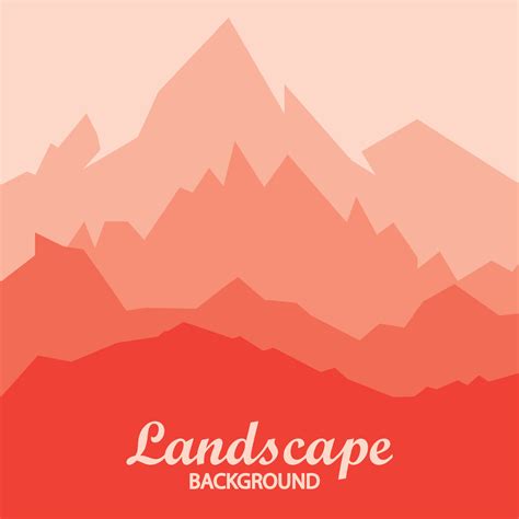 Mountain hills landscape background vector 14603419 Vector Art at Vecteezy