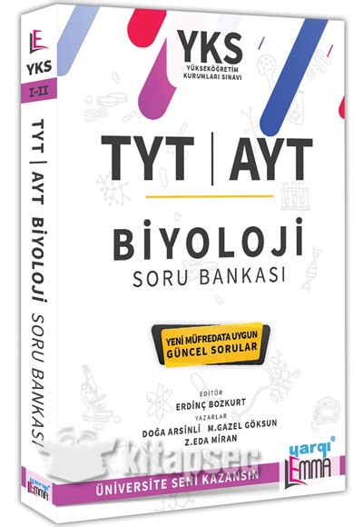 YKS TYT AYT Biyoloji Soru Bankası Yargı Lemma 9786052841327