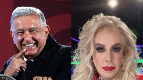 AMLO le hace el día a Laura Zapata tras llamarla clasista así