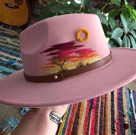 Pin by Stacey Vickery on Diy Cowboy hat design | Cowboy hat embroidery ...