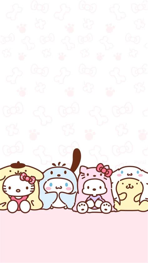 Hk And The Boys Dressed As Each Other Kitty Wallpaper Hello Kitty