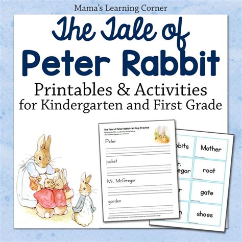 The Tale Of Peter Rabbit Activities Mamas Learning Corner