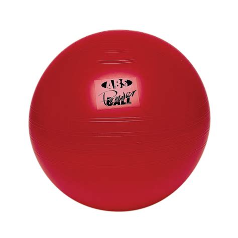 ABS® Power Gymnastics Ball Dimensions: approx. 65 cm diameter, red - 1003706 - W11299 - Exercise ...