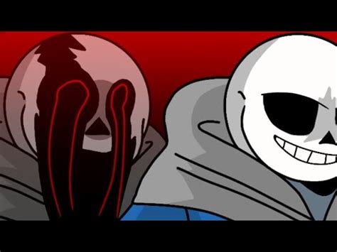 VHS Sans Fanon OP VS Sans AUs Animation Undertale Hacker Ending