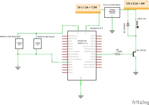 Raspberry Pi Wiring Diagram