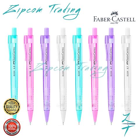 Faber Castell Econ Mechanical Pencil 0 5mm 0 7mm Shopee Malaysia