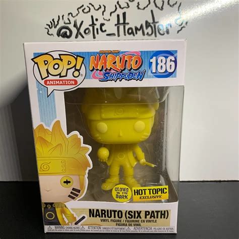 Funko Other Funko Pop Naruto Six Path Glow In The Dark Exclusive Hot Topic Anime 86 Poshmark