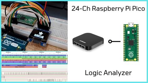 Raspberry Pi Pico As A 24 Channel Logic Analyzer YouTube