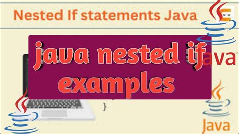 Nested If Statement Java Nested If Simple Examples Youtube