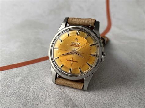 Omega Constellation Pie Pan Reloj Vintage Suizo Autom Tico