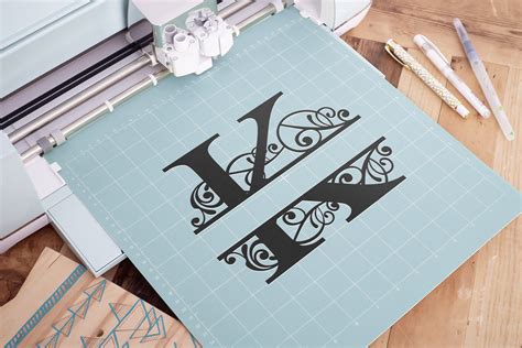 Letter K Split Monogram SVG, Split Monogram SVG, Letter K cricut By ...