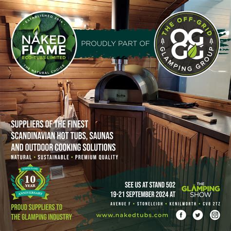 Naked Flame Celebrates 10th Year Milestone At The Glamping Show