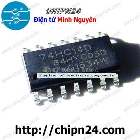 SOP IC Dán 7414 74HC14 SOP 14 SMD 74HC14D IC Cổng NOT Schitt