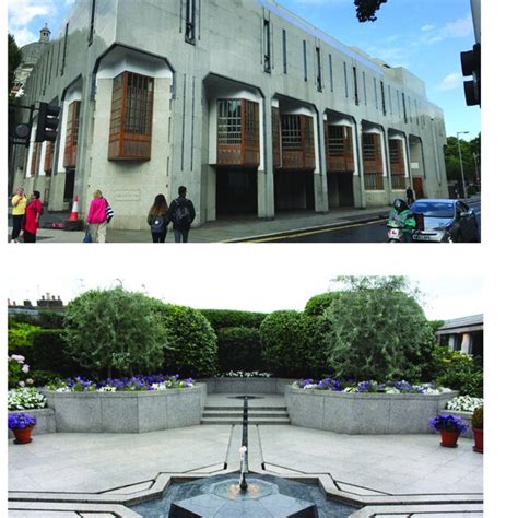 The Ismaili Center In London Top View Of The Exterior Fa Ade Bottom