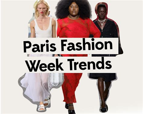 Paris Fashion Week Trends