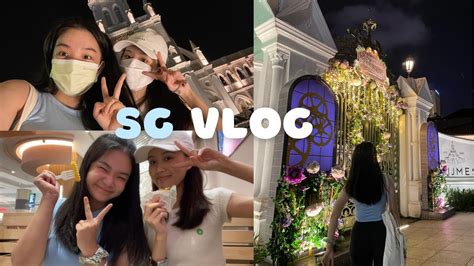 VLOG A dreamy late night in the city CHIJMES Singapore 这里太梦幻了