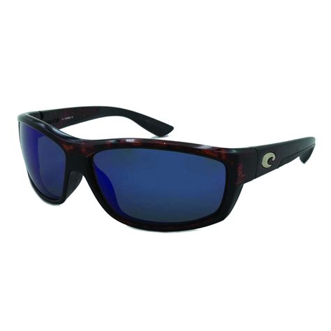 Costa Del Mar Men S Saltbreak Sunglasses Tortoise Blue Mirror Ray Ban® Fossil And More