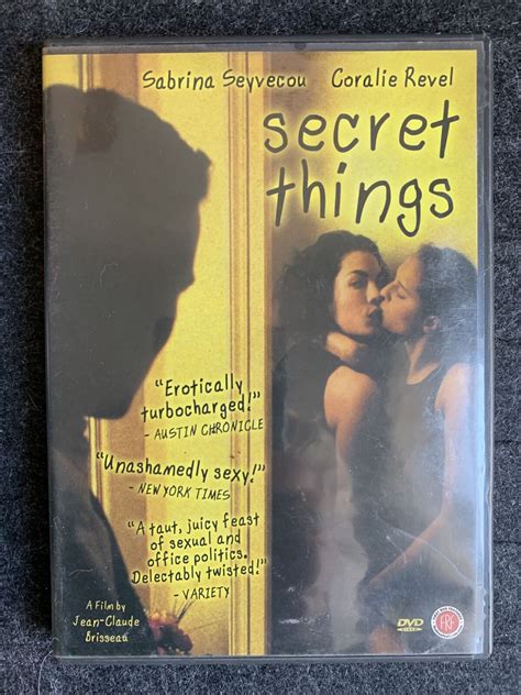 Secret Things Dvd Jean Claude Brisseau Lgbtq