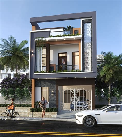 modern house front design 4