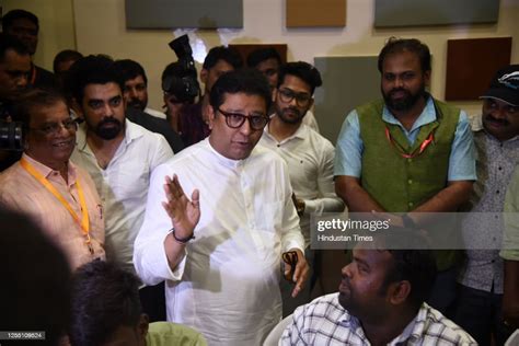 Maharashtra Navnirman Sena Chief Raj Thackeray During Mns Party News Photo Getty Images